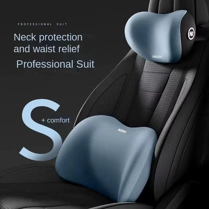 AutoStylePro™ Car Headrest & Lumbar Support