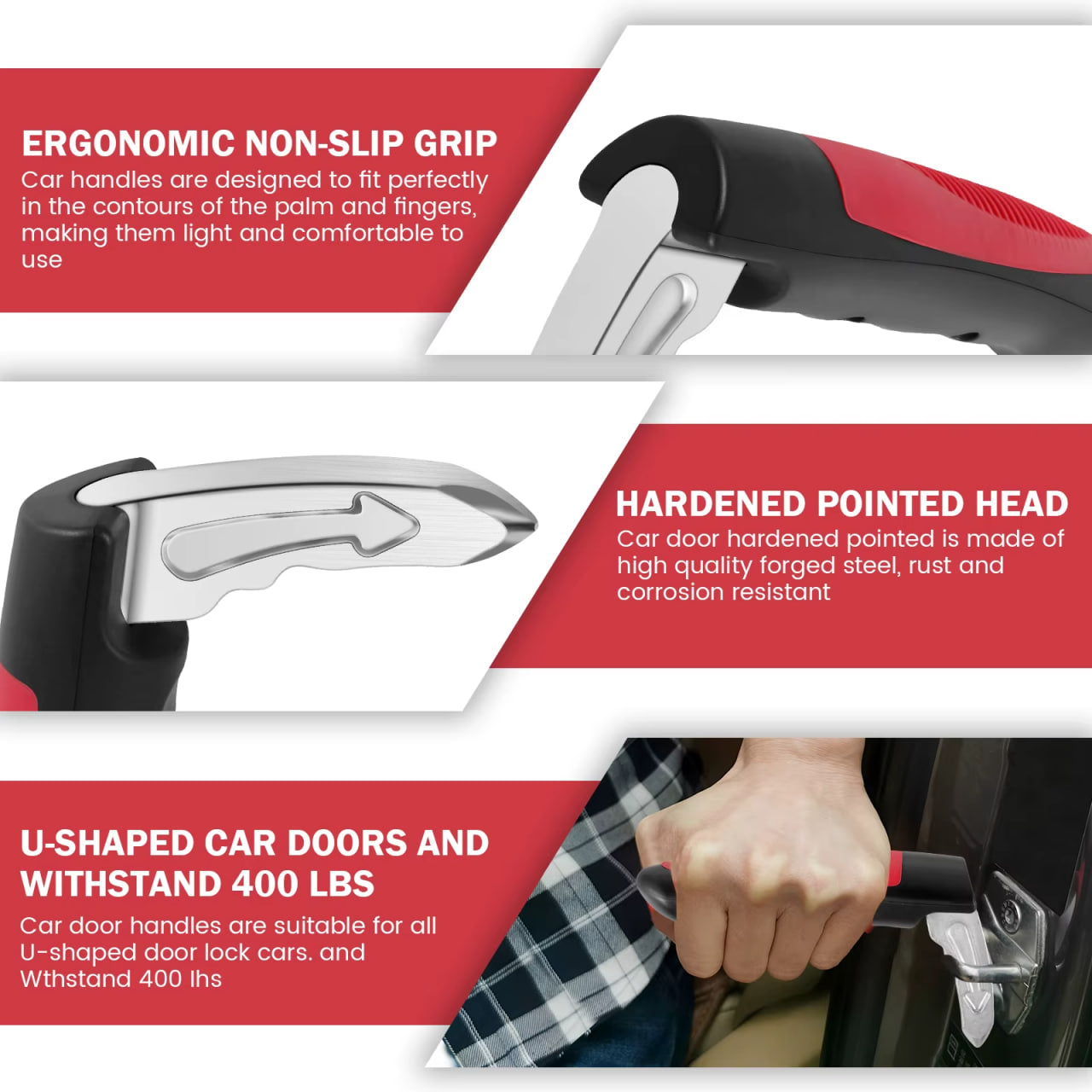 AutoStylePro™ 5 in 1 Car Handle Assist