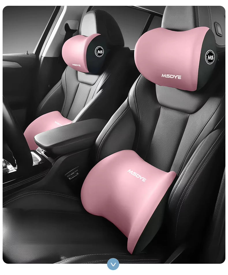 AutoStylePro™ Car Headrest & Lumbar Support