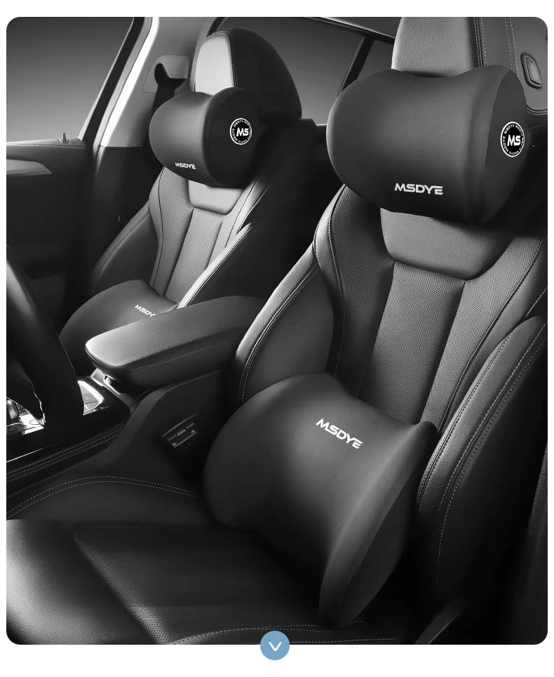 AutoStylePro™ Car Headrest & Lumbar Support