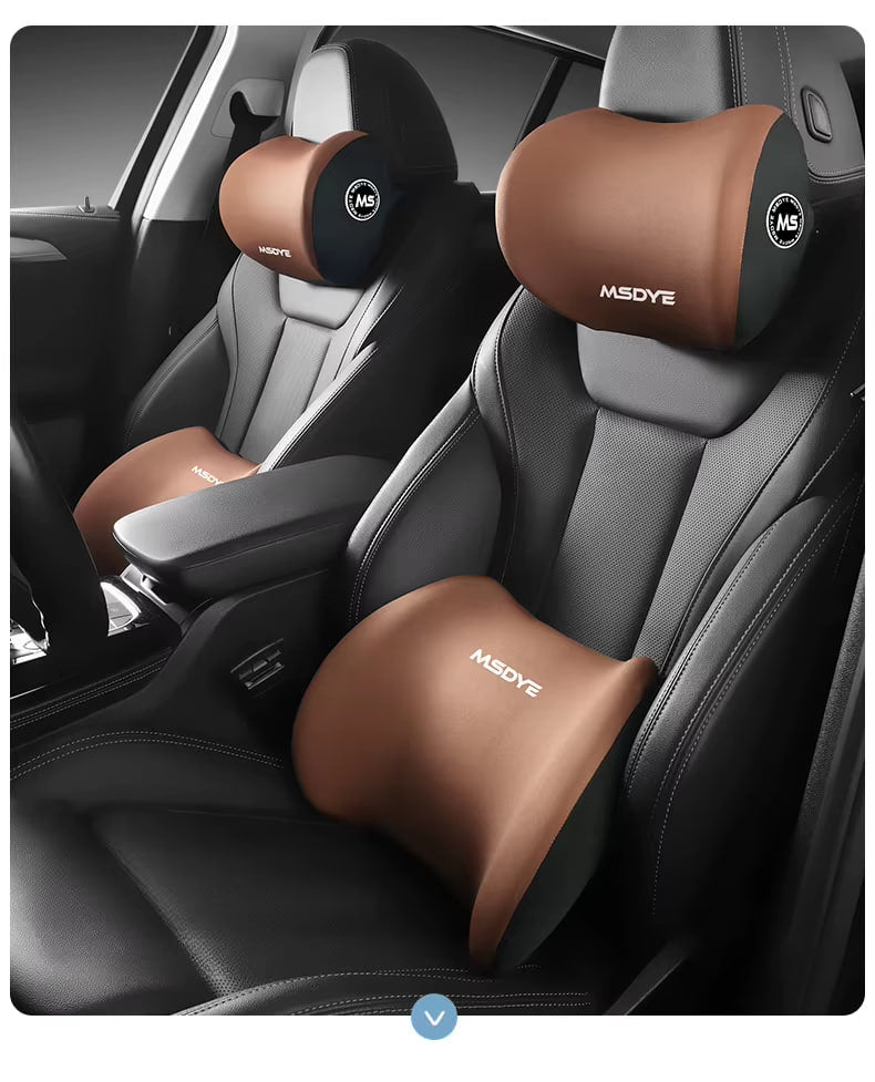 AutoStylePro™ Car Headrest & Lumbar Support